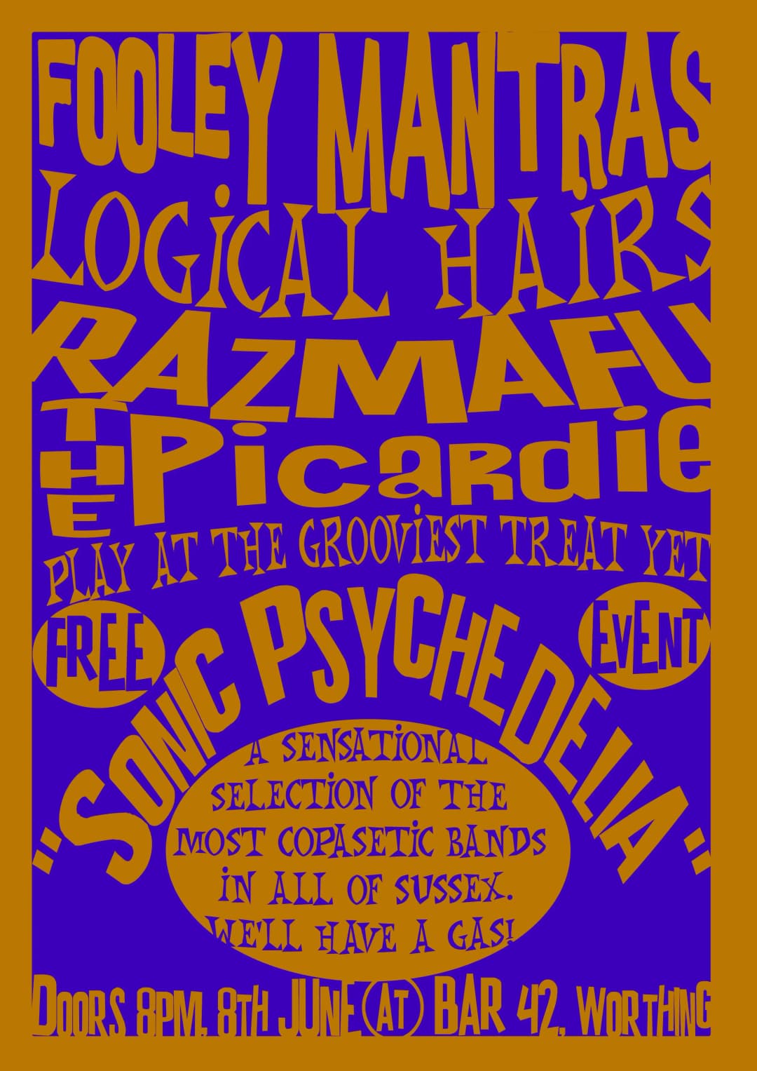 2012 Early Gig Poster